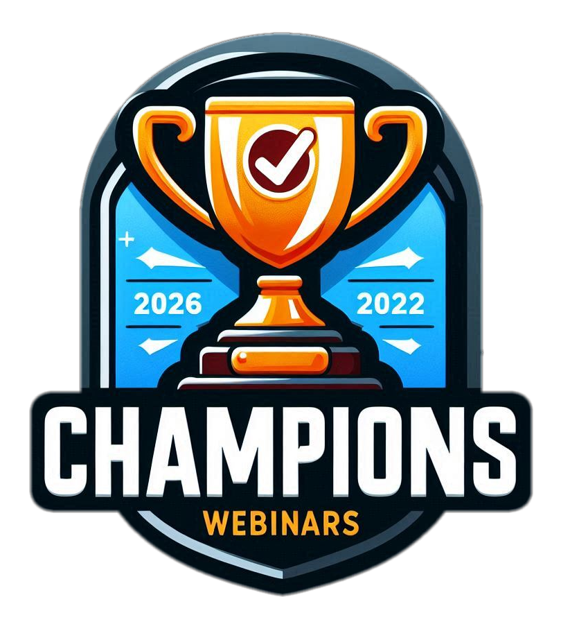 Champions Webinars